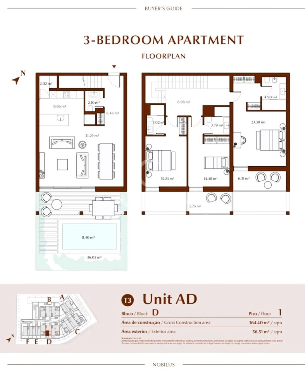 Apartamento T3 para Venda em Quarteira Foto 25