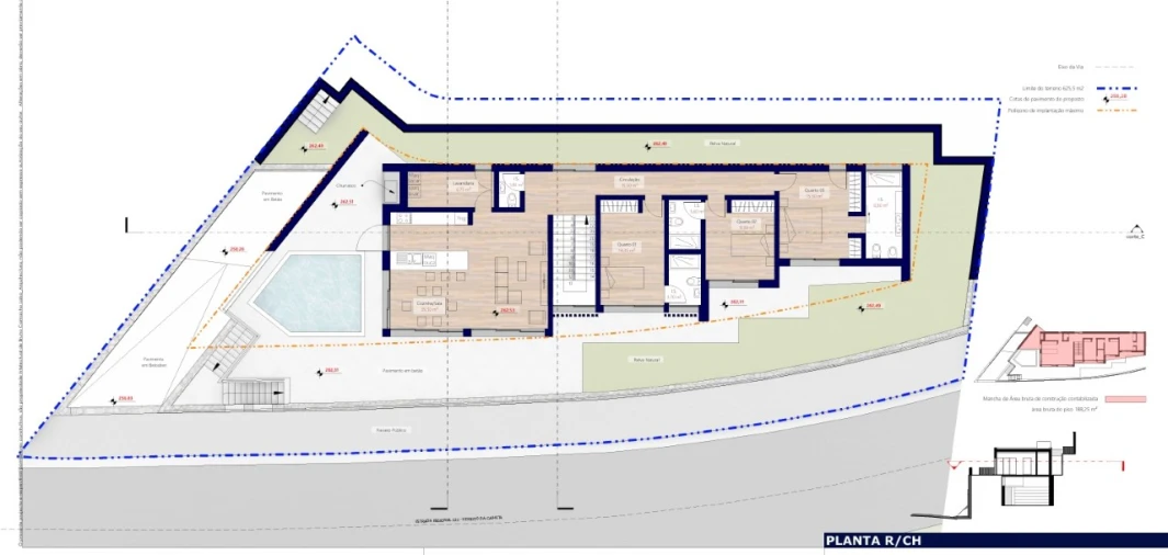 Moradia T3 para Venda em Estreito da Calheta Planta 1