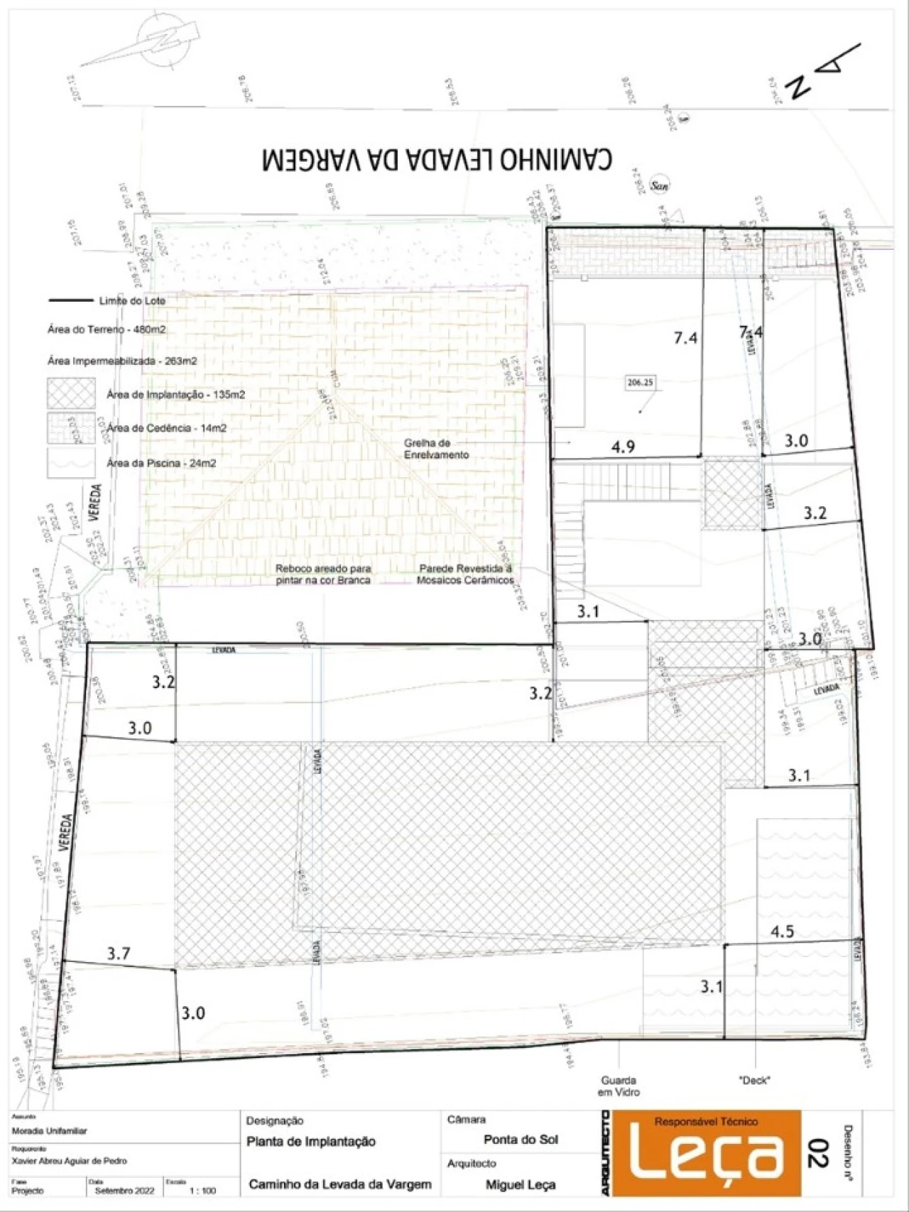Moradia T3 para Venda em Ponta do Sol Planta 2
