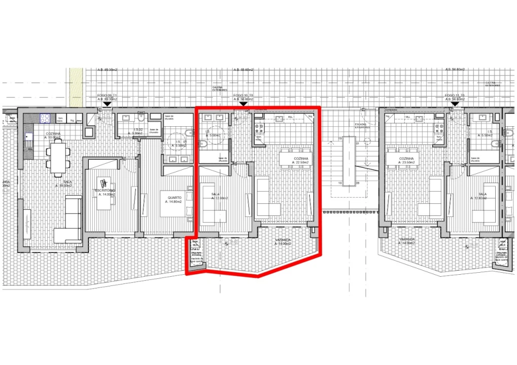 Apartamento T1 para Venda em Portimão Planta 20