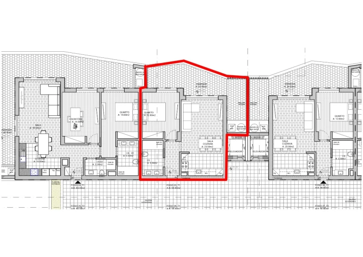 Apartamento T1 para Venda em Portimão Planta 8