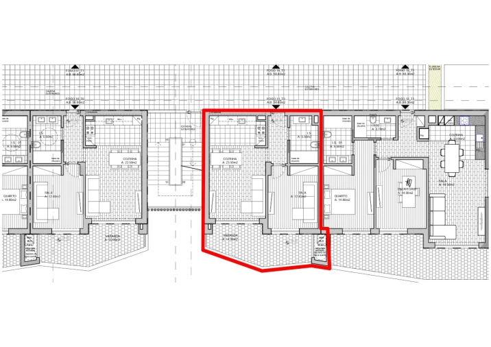 Apartamento T1 para Venda em Portimão Planta 17