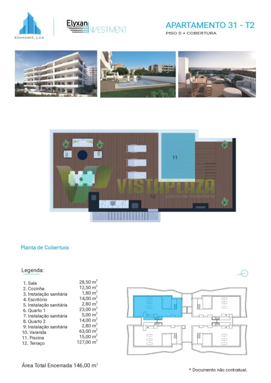 Apartamento T3 para Venda em Portimão Foto 25