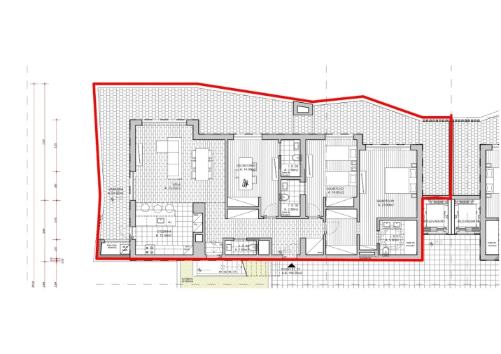 Apartamento T3 para Venda em Portimão Planta 4
