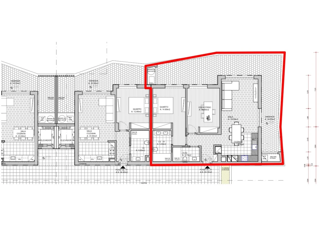 Apartamento T2 para Venda em Portimão Planta 7