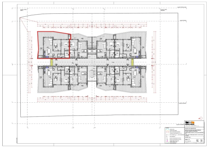 Apartamento T2 para Venda em Portimão Planta 14
