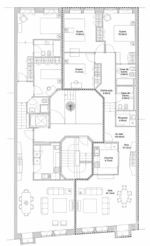 Apartamento T3 para Venda em Cedofeita, Santo Ildefonso, Sé, Miragaia, São Nicolau e Vitória
