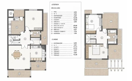 Moradia T3 para Venda em Quelfes