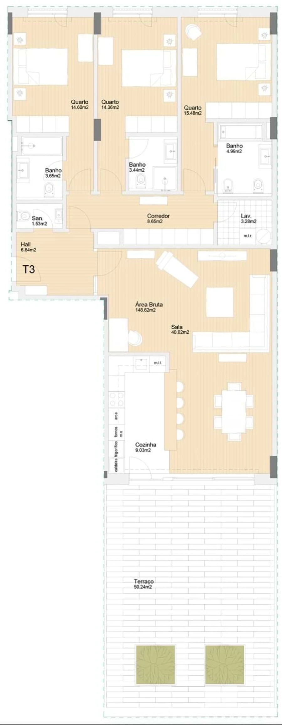 Apartamento T3 para Venda em Lordelo do Ouro e Massarelos Foto 24