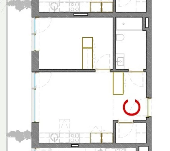 Apartamento T1 para Venda em Ramalde Planta 1