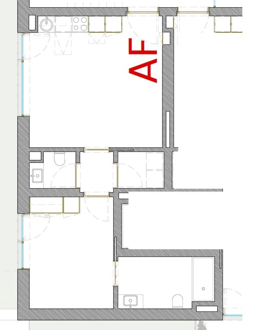 Apartamento T1 para Venda em Ramalde Planta 1