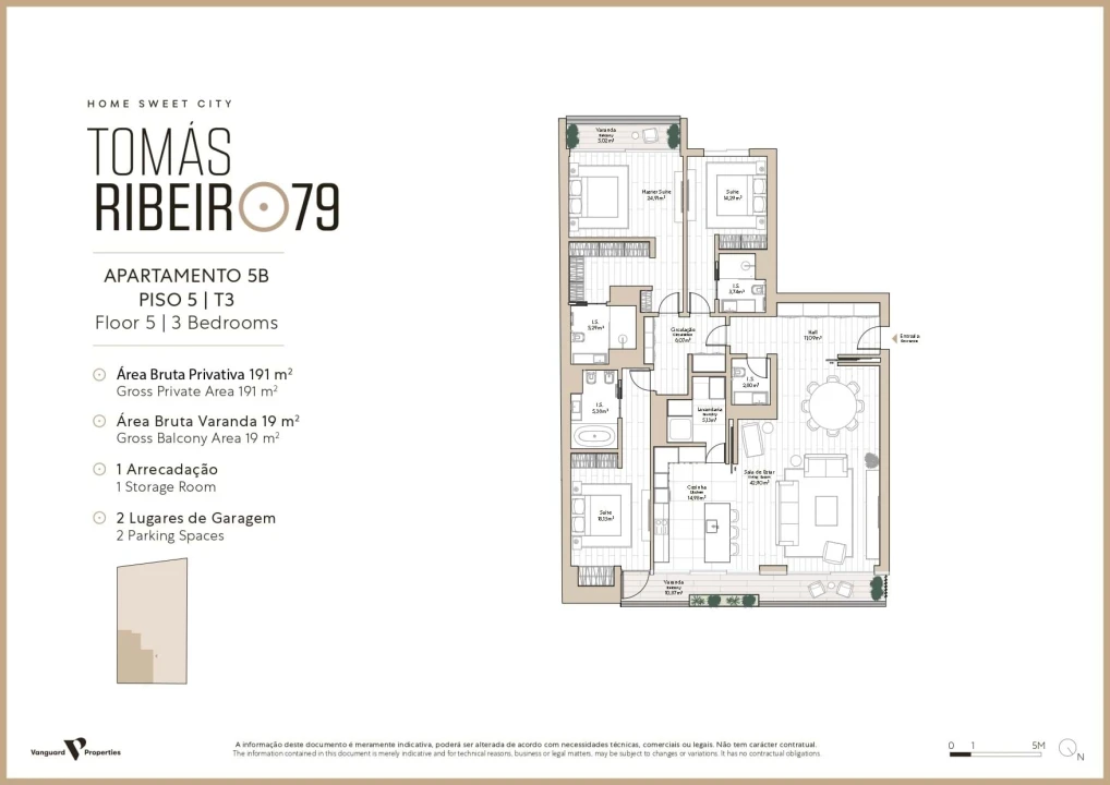 Apartamento T3 para Venda em Avenidas Novas Foto 25