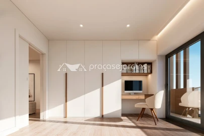 Apartamento T1 para Venda em Marrazes e Barosa