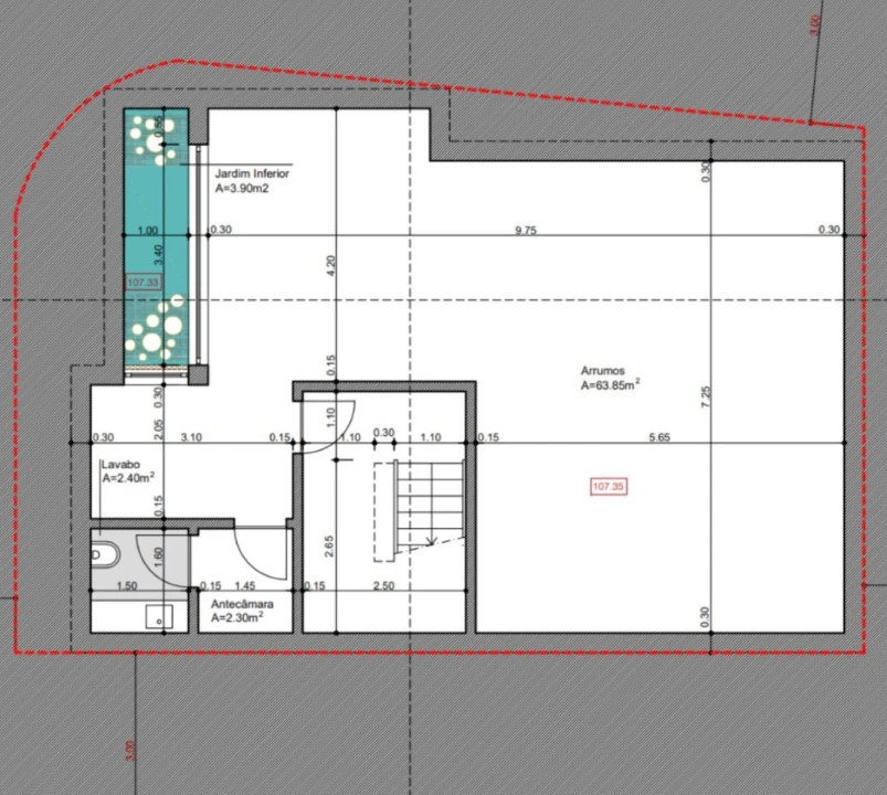 Moradia T4 para Venda em Alcabideche Planta 2