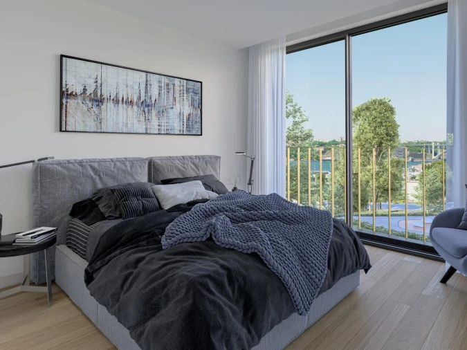 Apartamento T2 para Venda em Canidelo Foto 7