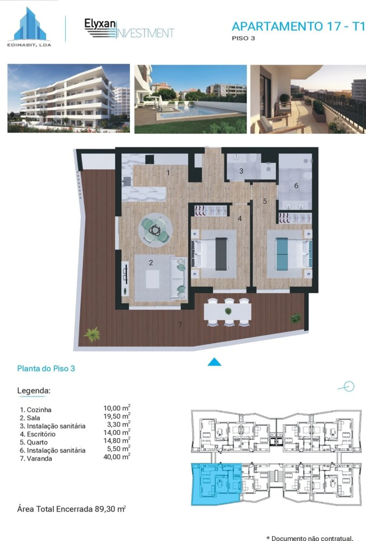 Apartamento T2 para Venda em Portimão Foto 26