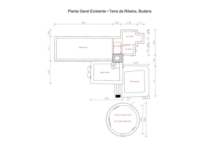 Quinta T2 para Venda em Budens Foto 34