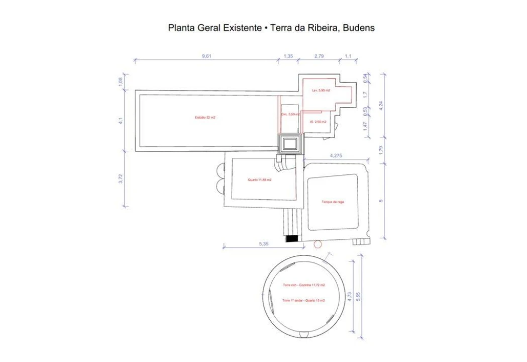 Quinta T2 para Venda em Budens Foto 34