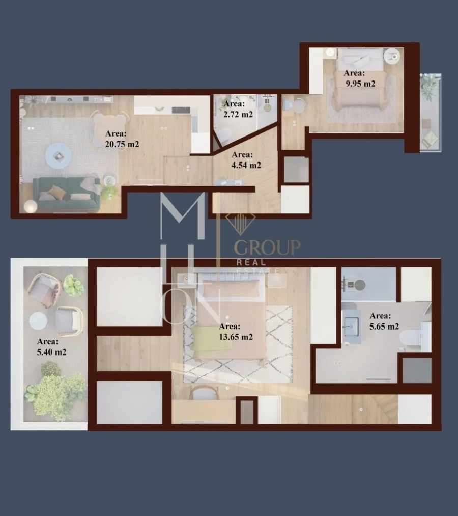 Apartamento T2 para Venda em Santo António Foto 13