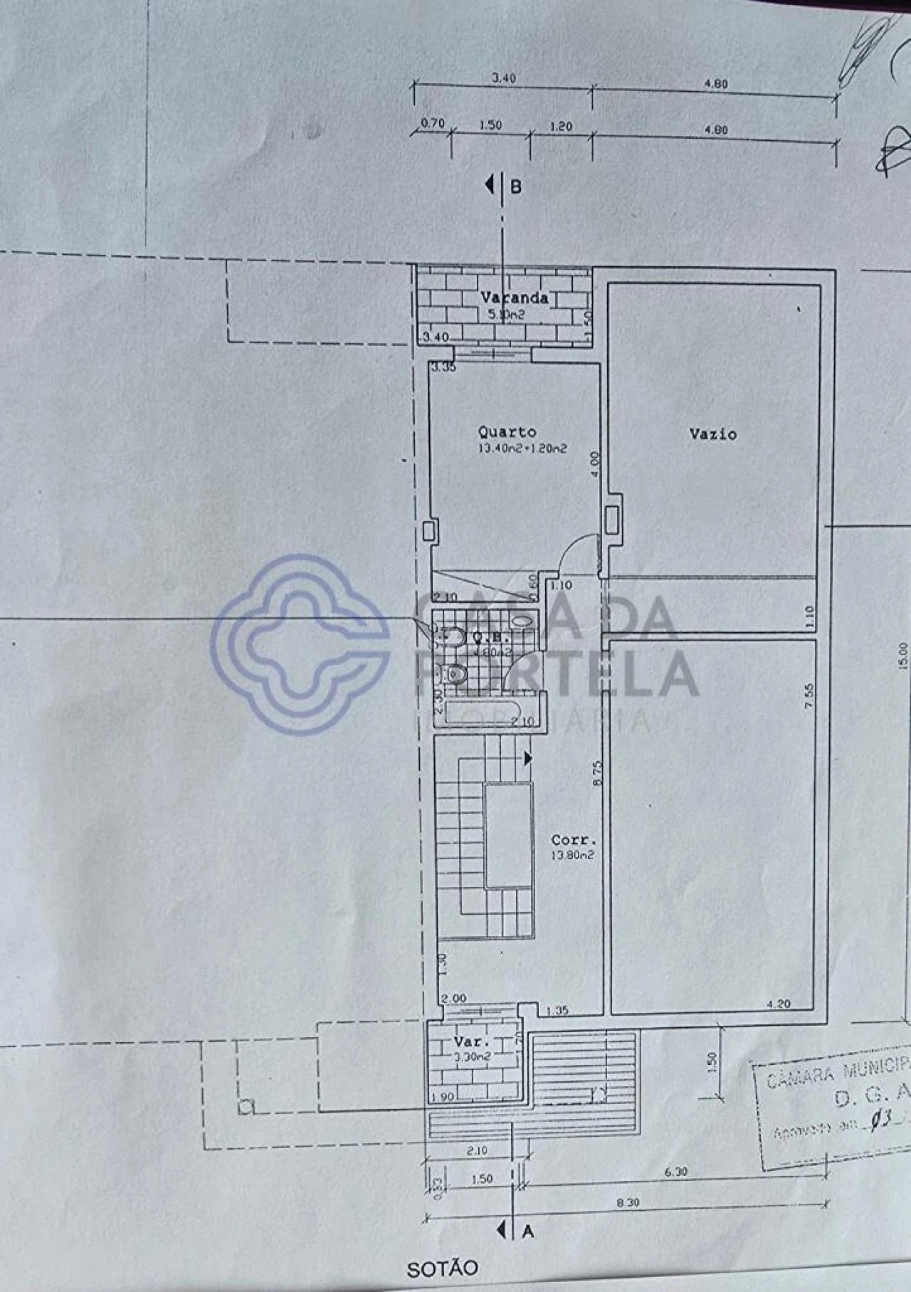 Moradia T3 para Venda em Ovar, São João, Arada e São Vicente de Pereira Jusã Planta 2