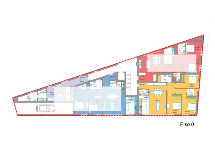 Apartamento T3 para Venda em Cantanhede e Pocariça Planta 1