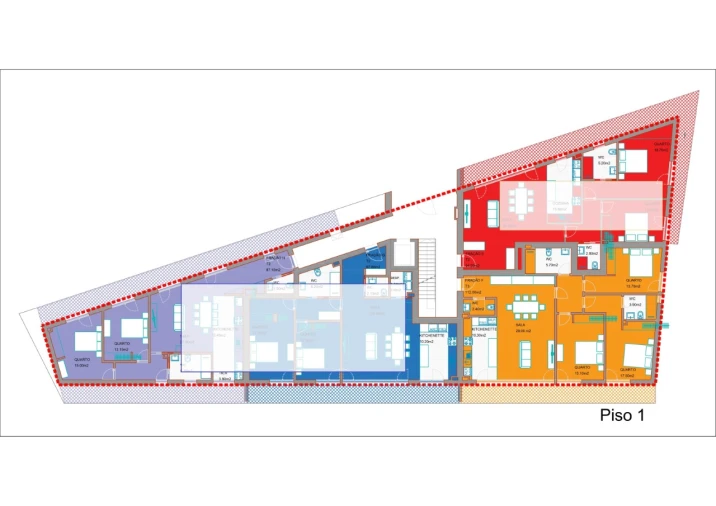 Apartamento T3 para Venda em Cantanhede e Pocariça Planta 1