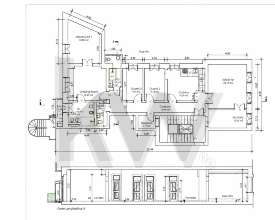 Apartamento T3 para Venda em Alcantara Foto 48