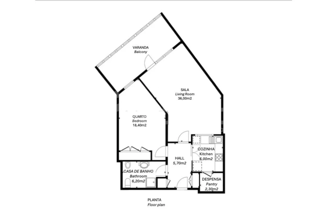 Apartamento T1 para Venda em Cascais e Estoril Foto 21