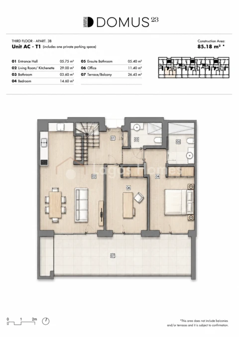 Apartamento T2 para Venda em Lagos (São Sebastião e Santa Maria)