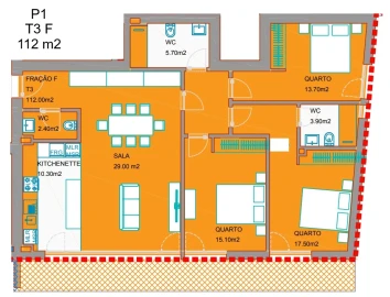 Apartamento T3 para Venda em Cantanhede e Pocariça