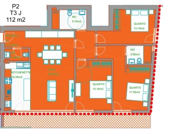 Apartamento T3 para Venda em Cantanhede e Pocariça