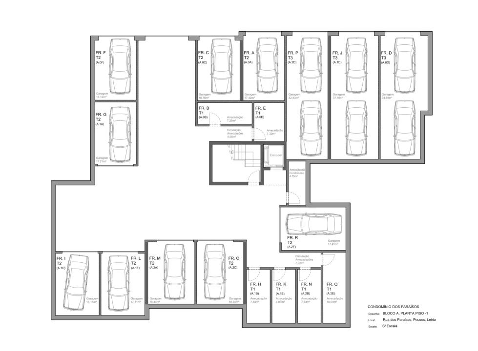 Apartamento T2 para Venda em Leiria, Pousos, Barreira e Cortes Planta 9