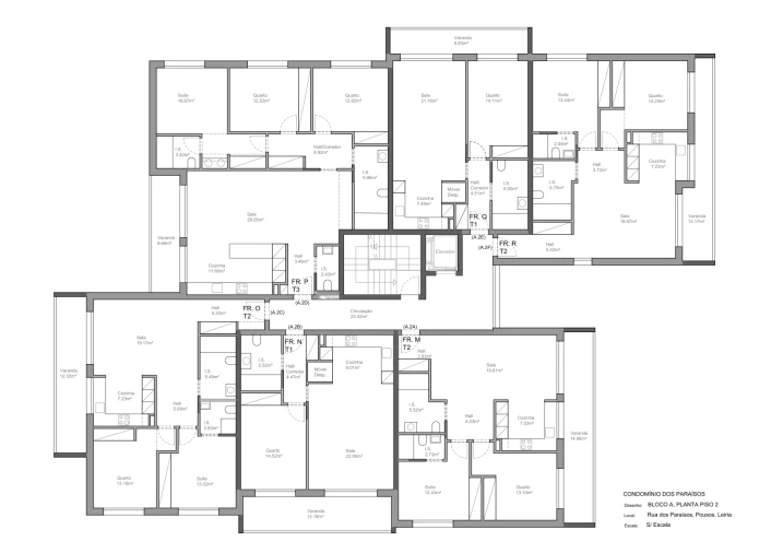 Apartamento T1 para Venda em Leiria, Pousos, Barreira e Cortes Planta 6