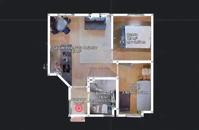 Apartamento T2 para Venda em Quarteira Planta 1
