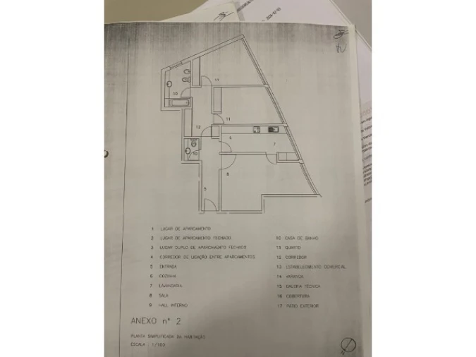 Apartamento T2 para Venda em Ribeirão Planta 1