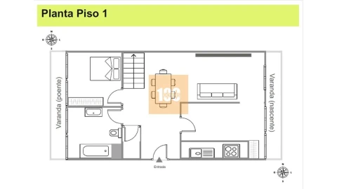 Apartamento T2 para Venda em Cedofeita, Santo Ildefonso, Sé, Miragaia, São Nicolau e Vitória