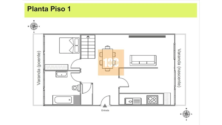 Apartamento T2 para Venda em Cedofeita, Santo Ildefonso, Sé, Miragaia, São Nicolau e Vitória Foto 34
