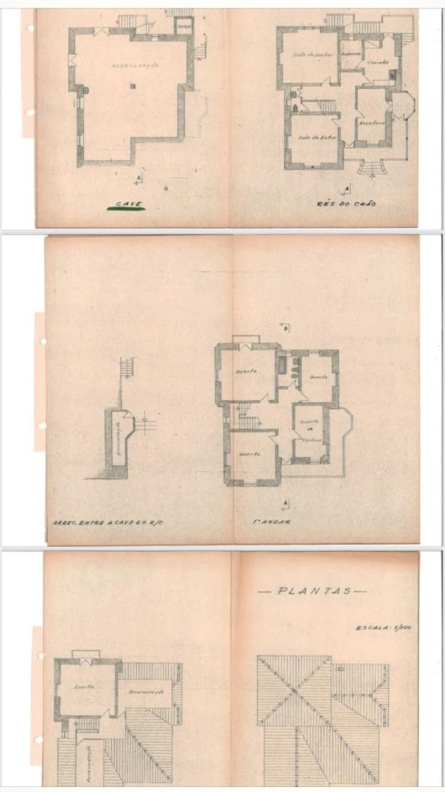 Moradia T4 para Venda em Funchal (Santa Maria Maior) Planta 1