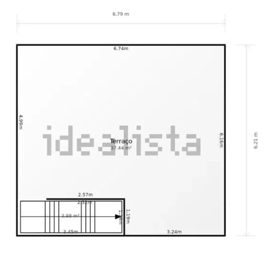 Moradia T2 para Venda em Conceição e Cabanas de Tavira Planta 1