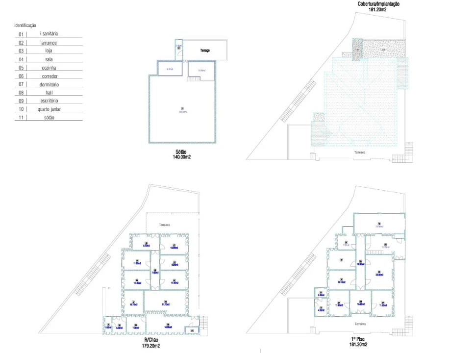 Moradia T7 para Venda em Funchal (Santa Maria Maior) Planta 2