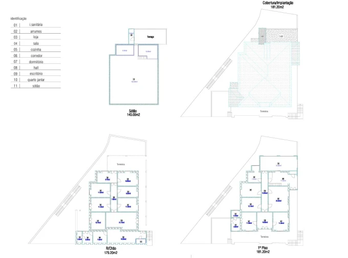 Moradia T7 para Venda em Funchal (Santa Maria Maior) Planta 2