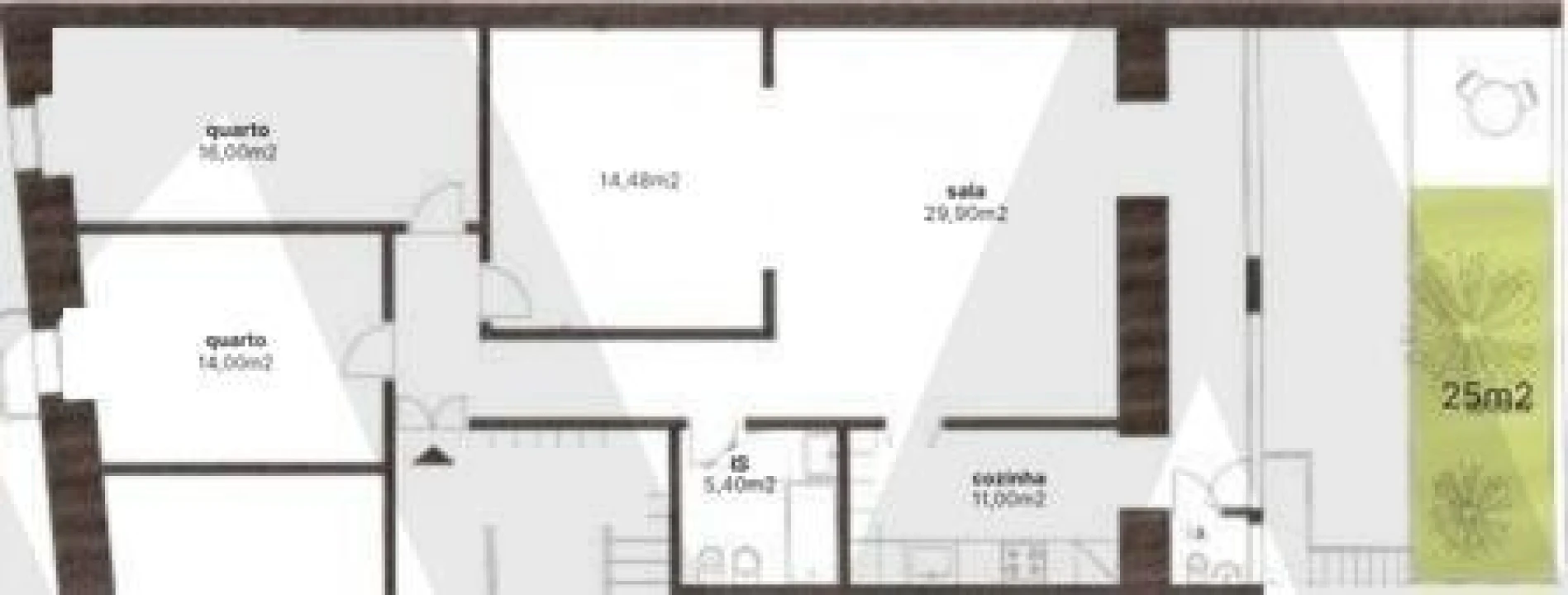 Apartamento T3 para Venda em Santo António Foto 26