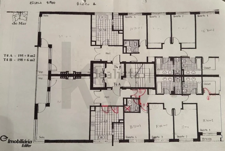 Apartamento T4 para Venda em Matosinhos e Leça da Palmeira Foto 31