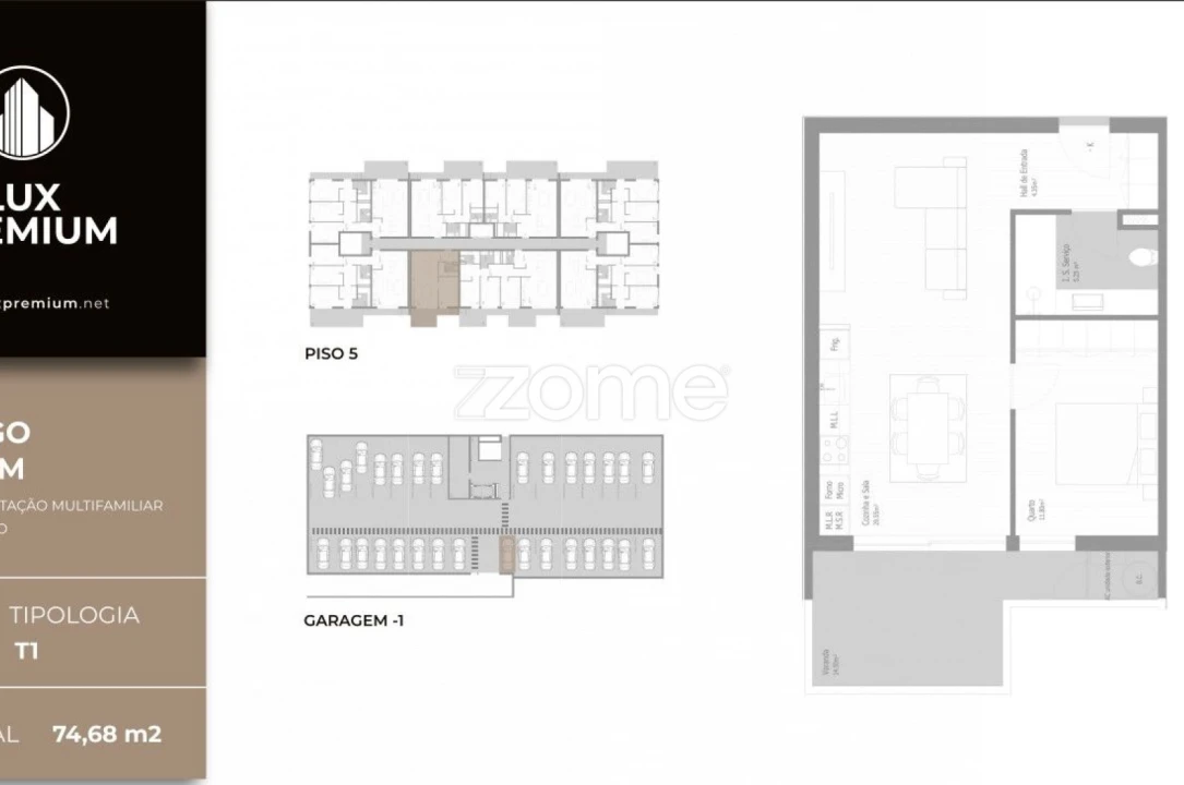 Apartamento T1 para Venda em Valongo Foto 16