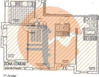 Apartamento T3 para Venda em Vila Real de Santo Antonio