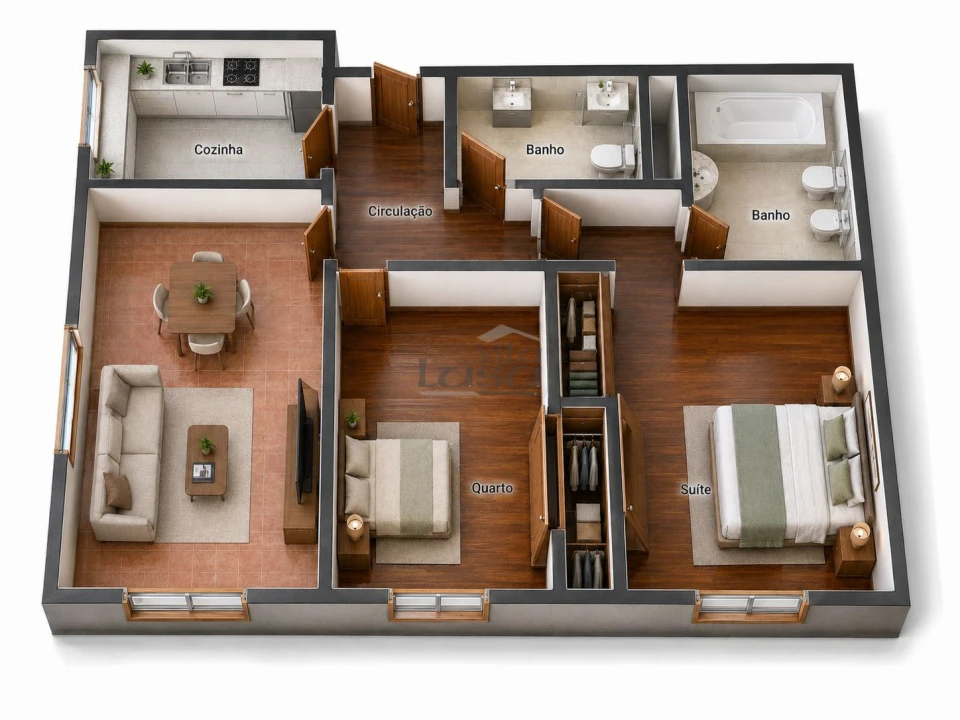 Apartamento T2 para Venda em Canidelo Foto 26