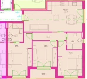 Apartamento T3 para Venda em Covilhã e Canhoso