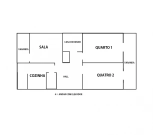 Apartamento T2 para Arrendamento em Odivelas