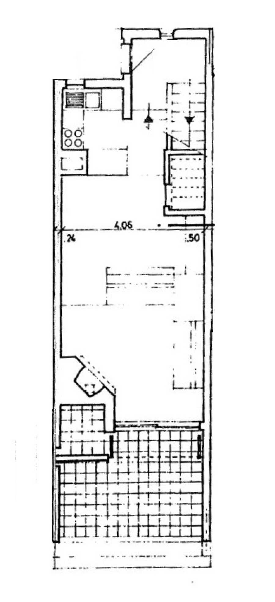 Quinta T2 para Venda em Quarteira Planta 1