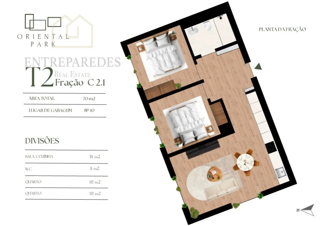Apartamento T2 para Venda em Campanhã Foto 9